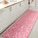 Halpert Vintage Filigree Textured Weave Fuchsia/Light Gray Indoor/Outdoor Rug