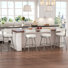 Neapolis 26.6" Modern Swivel Leather Counter Stool Withcurved Back And Metal Frame