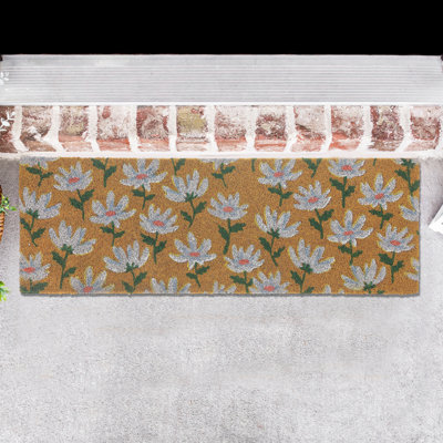 Tapis de porte Coir Shasta Daisy 10 X 30