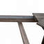 Grande table de salle à manger extensible 106,5 po pour petits espaces