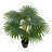 31.5'' Faux Fern Tree in Cement Pot