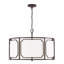 Luminaire suspendu tambour 4 lumières-261854317
