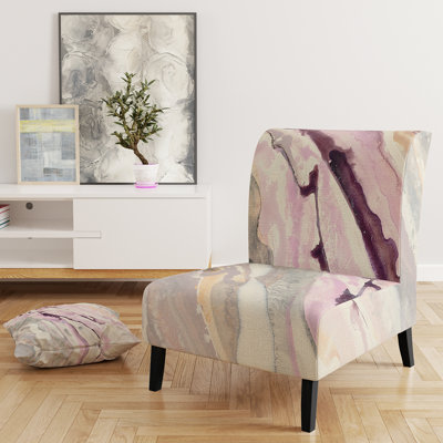 Fauteuil de chambre rembourré Shaby