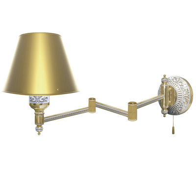 Fritch Solid Brass Swing Arm Sconce
