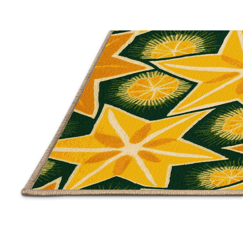  Tapis lavable Carambola, Rond 7 pi