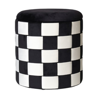 Cheevers Solid Wood Accent Stool
