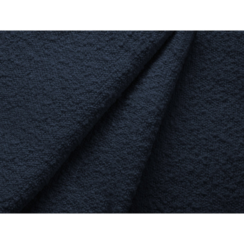 Alisbha 3 Seater Boucle Sofa Bed, Right Hand Facing, Dark Blue