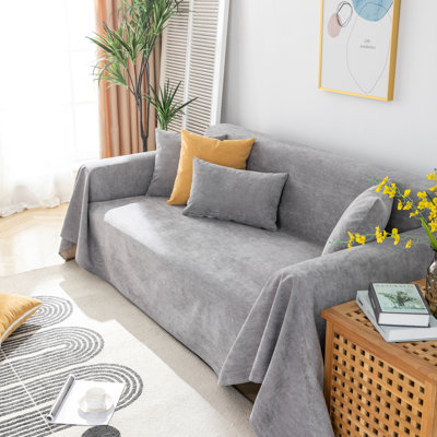 Pet-Friendly Waterproof Polyester Couch Cover