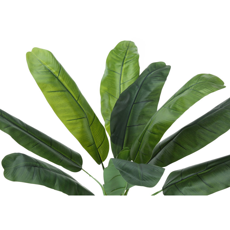 Fausse plante banane en polypropylène (PP) de 43 po