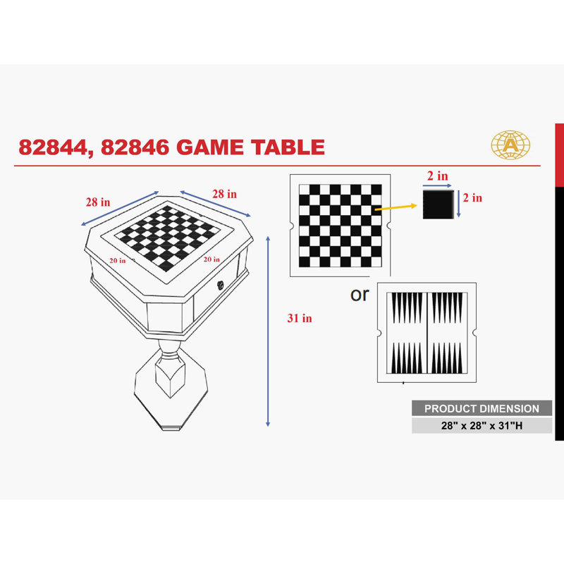 Beyong 28'' L Chess Game Set