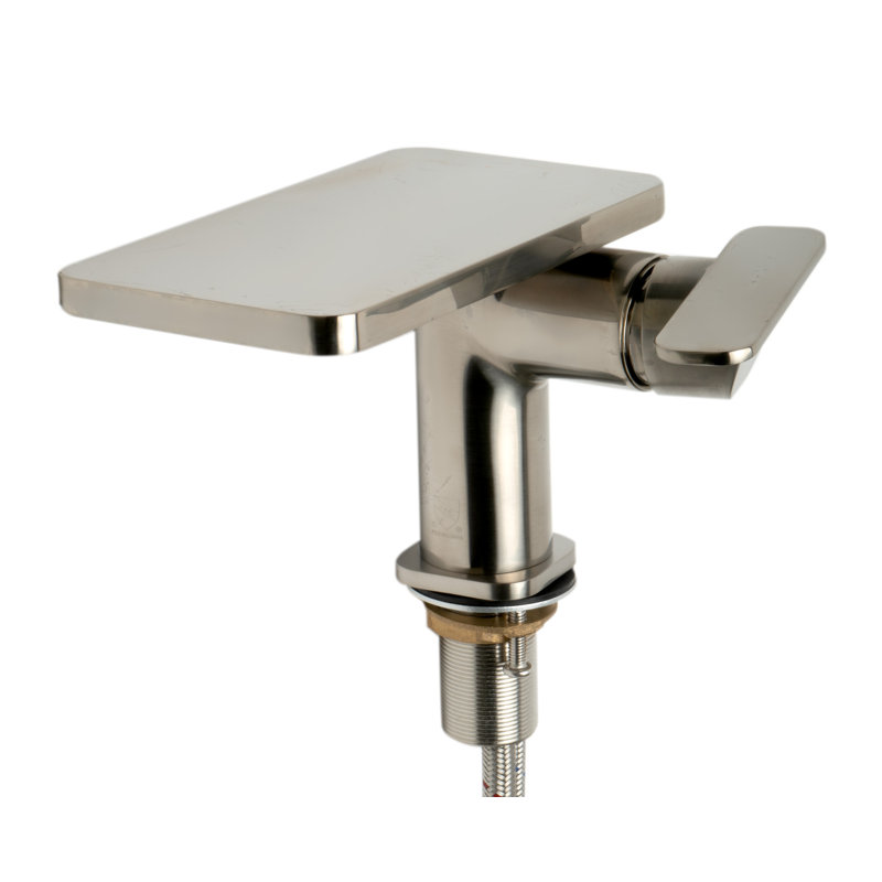 Single-Hole Bathroom Faucet, Brushed Nickel