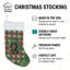 Chaussette de Noël à poils longs Noël Teckel