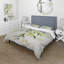 Ensemble de housse de couette floral - Feuilles de bambou simplistes I-38756950
