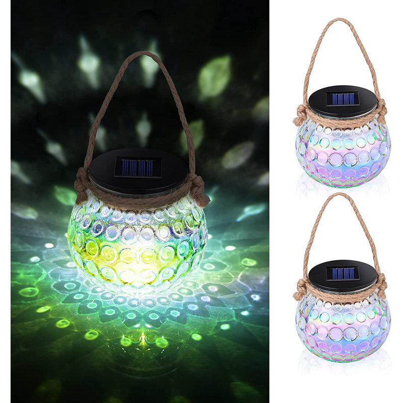 8.9'' Solar Powered Outdoor Lantern