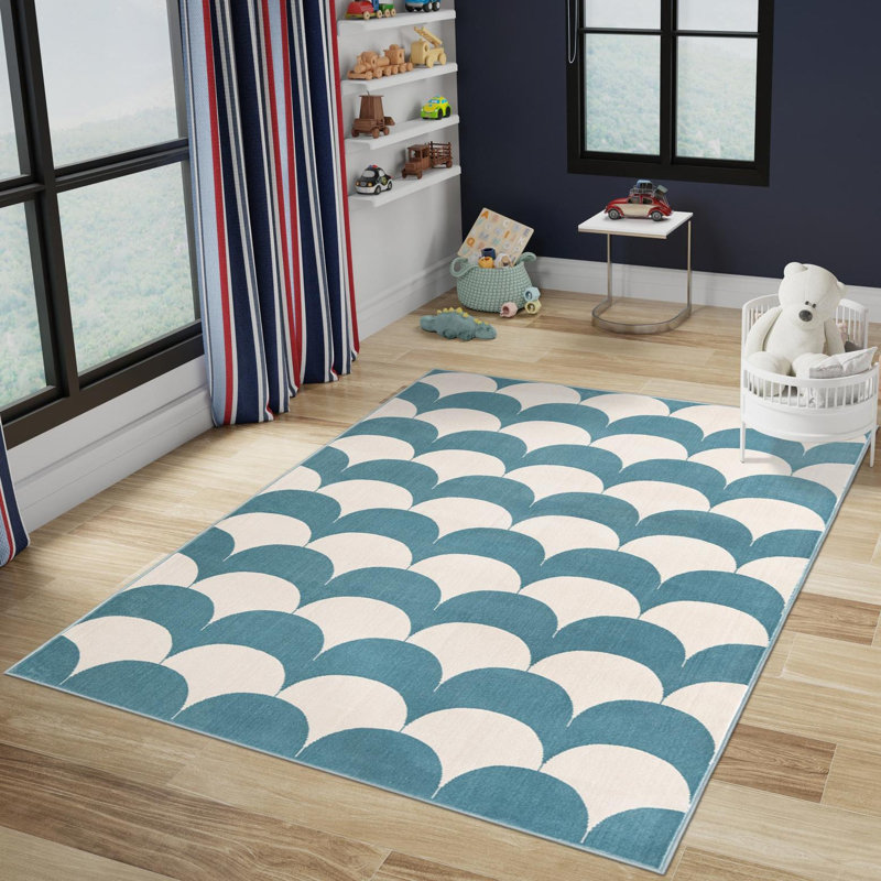 Unique Loom Arches Whimsy Kids Rug, Rectangle 7'10" x 10'