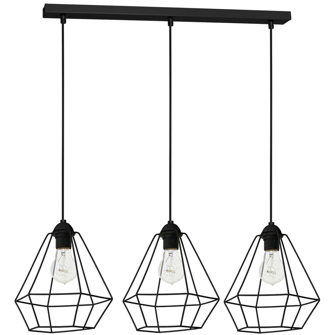 Akimi 3 - Light Kitchen Island Geometric Pendant
