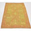 Tapis de zone en laine orange/vert 2 pi 6 po x 4 pi noué la one-of-kind main Elland