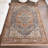 Valentine Oriental Red/Brown Area Rug-381626376