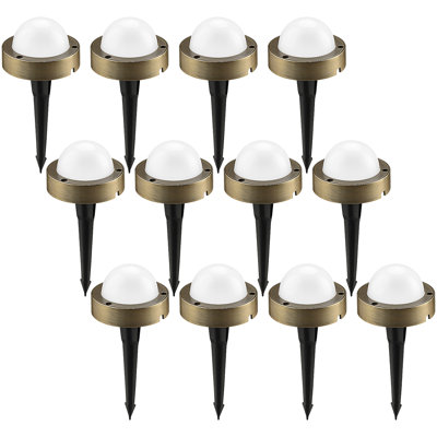 Luna LED Landscape Lighting, 12-24V AC/DC Low Voltage Path Lights, 4.5W, 360LM, 2-in-1