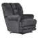 Upholstered Big Man's Lay Flat Recliner with Extended Footrest