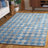 Ffraid Hand Tufted Performance Geometric Rug-1238300681