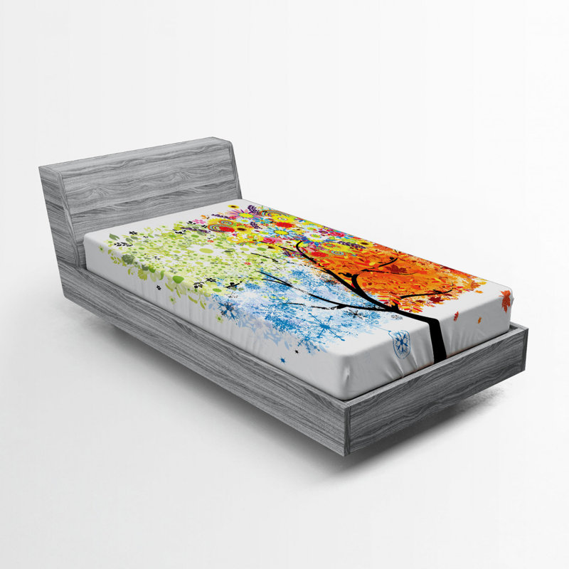 Microfiber Fitted Sheet, Twin Fitted Sheet