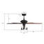 52'' Ceiling Fan with Light Kit