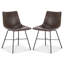 Chaise en cuir Bela-406121291