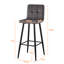 Adoniyah Upholstered Counter Stool with Metal Frame-229734959