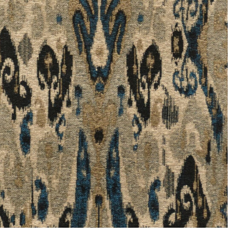 Tapis chenille à tissage plat