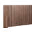 Tranquility King Size Platform Bed, Minimal Assembly, Walnut Finish-1297387459