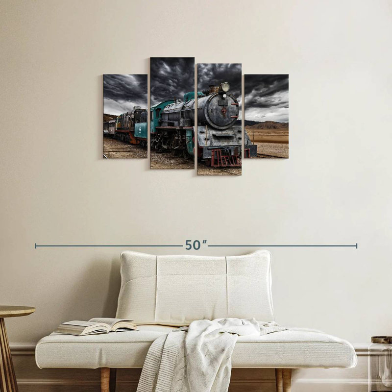 Mehar Wadi Rum Train, 22" H x 36" W