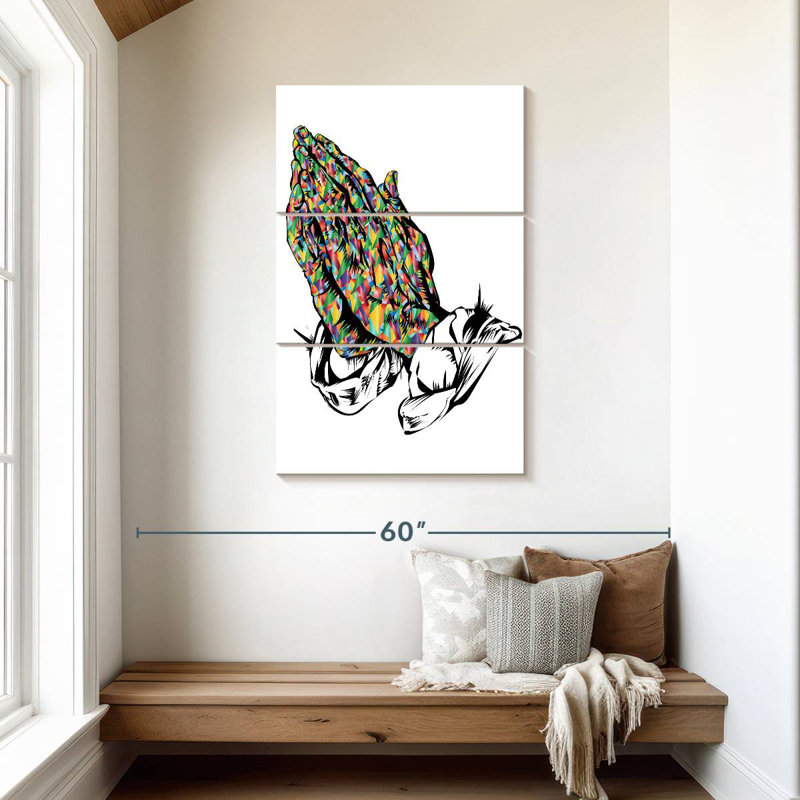 Adella prie pour moi, H 45 po x l 28 po