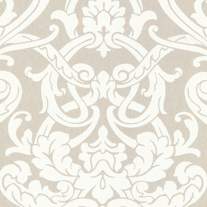 Rouleau de papier peint L 33 pi x l 20,5 po Griego, Taupe