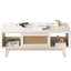 Table basse en rotin avec rangement 43,3 po pour le salon-264633813