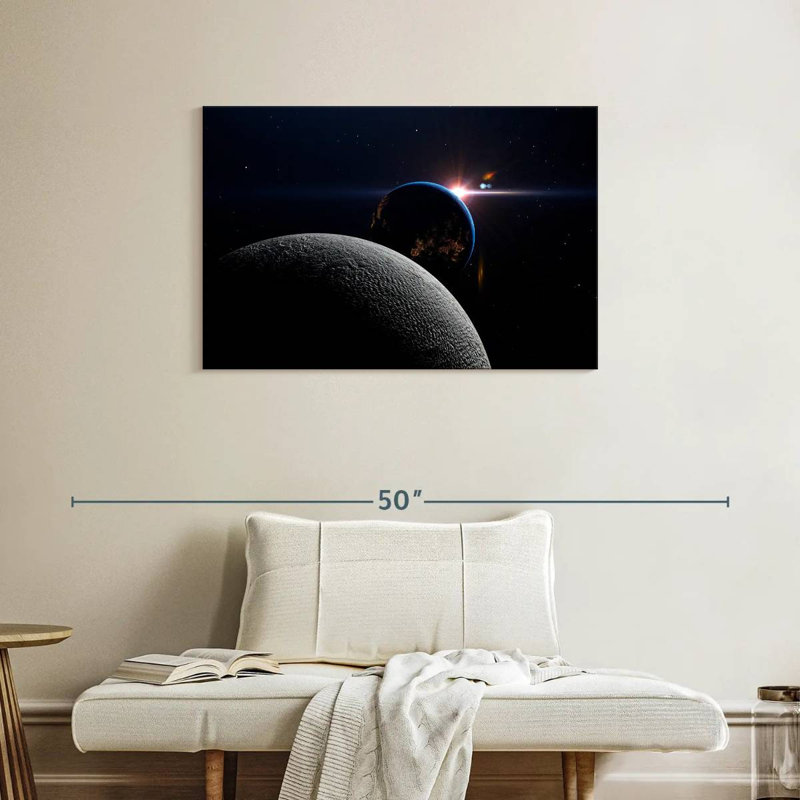 Oberle Lunar Eclipse, 24" H x 36" W