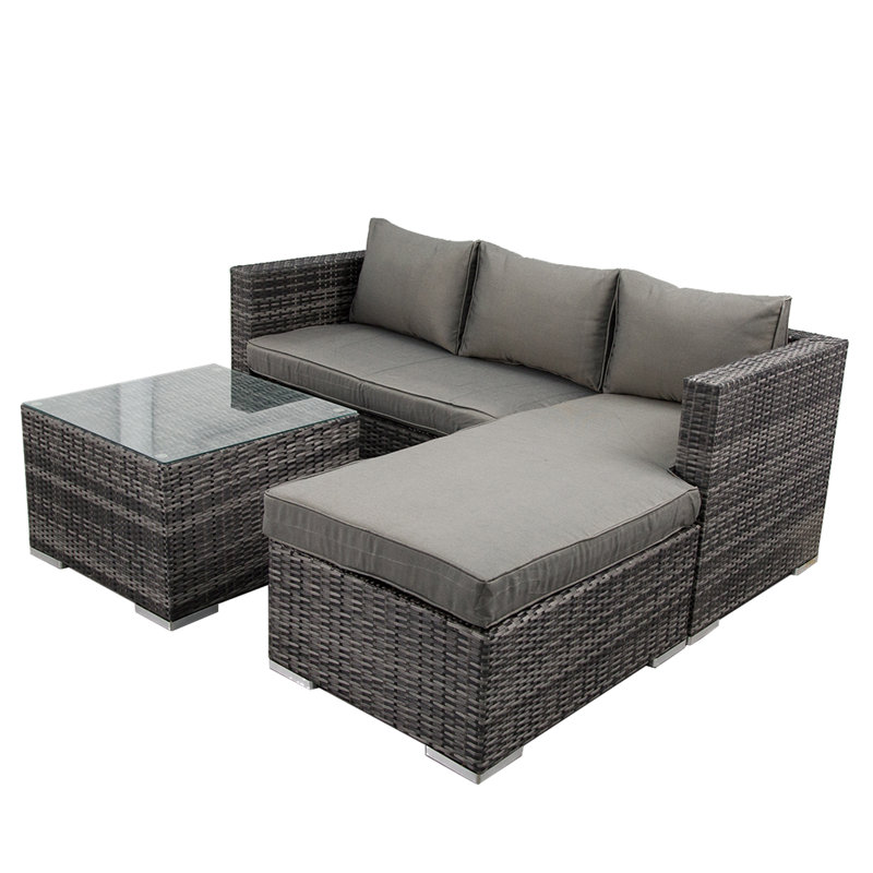 Lakeida 4 - Person Seating Group with Cushions