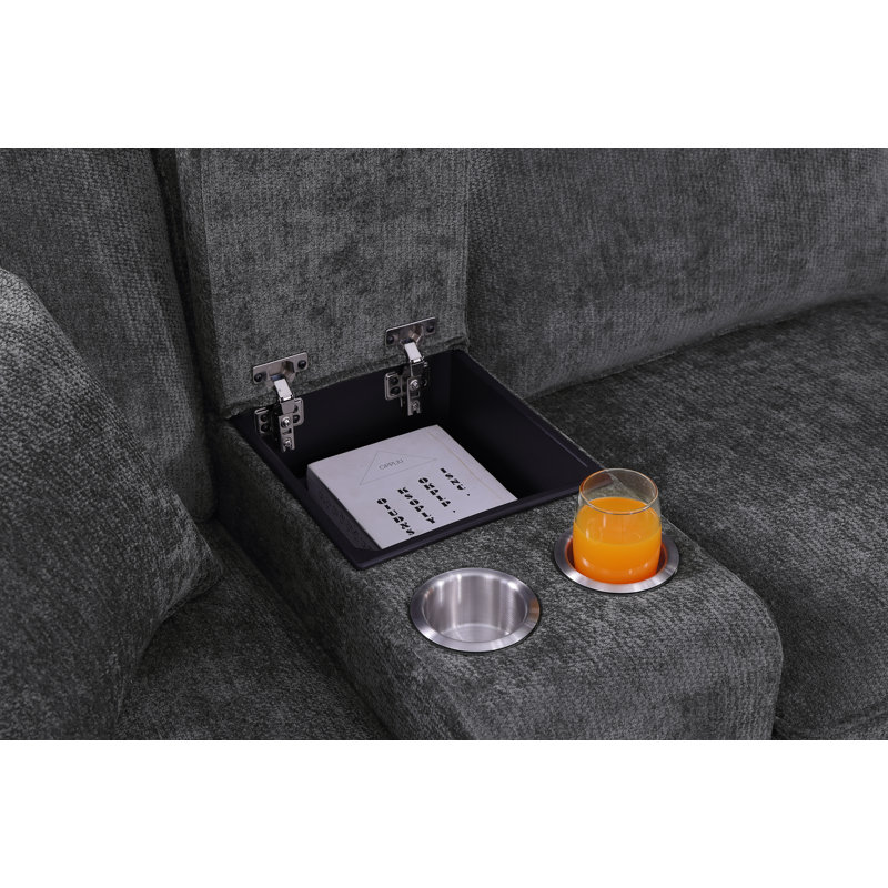 Canapé modulaire Naomi, Gray Chenille