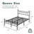 14" Platform Bed Frame,Heavy Duty Metal, No Box Spring Needed, Noise Free-1468347987