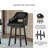 Nestor Swivel Upholstered Counter Stool with Solid Wood Frame-1040640255-1040640251