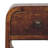 Extra Mini Oak-Ish Curve Lower Bedside-493056101