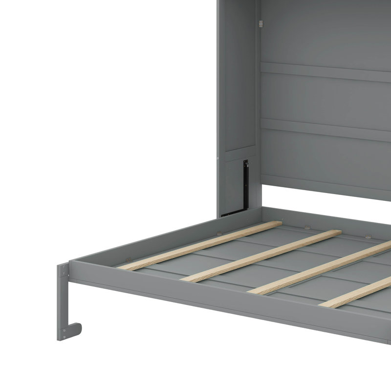 Garlef Murphy Bed Wall Bed, Queen, White