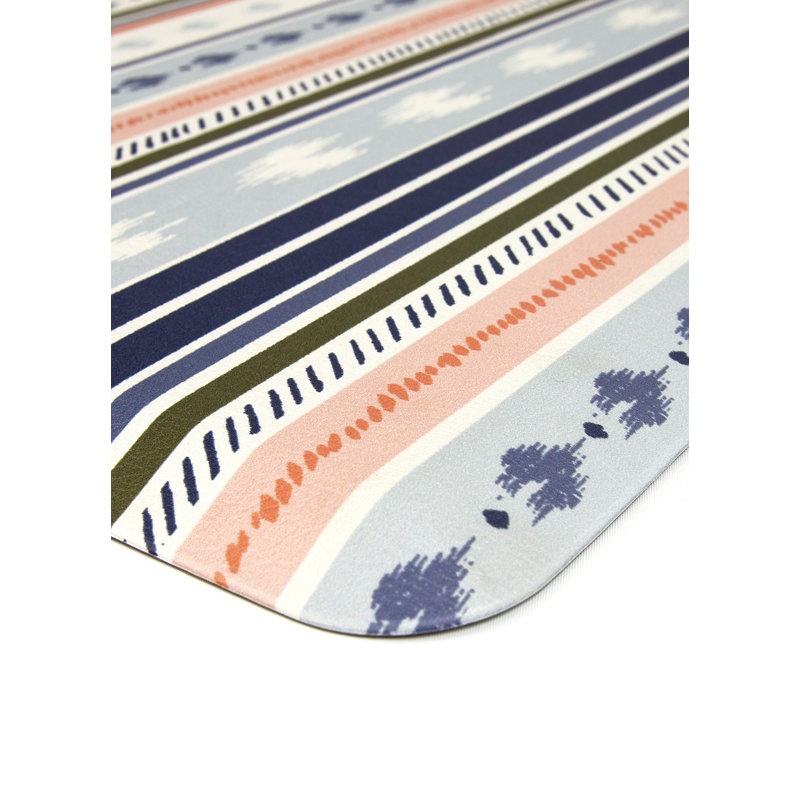 Tapis bleu anti-fatigue Berkley, Rectangle 1 pi 8 po x 2 pi 8 po