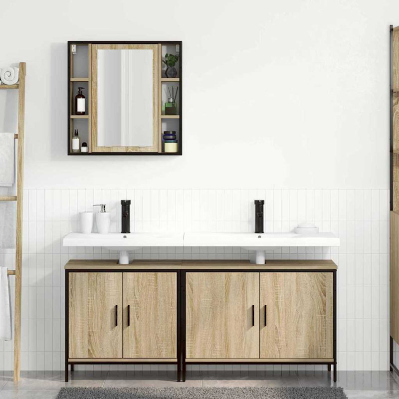 Frame Mounted Bathroom Cabinet