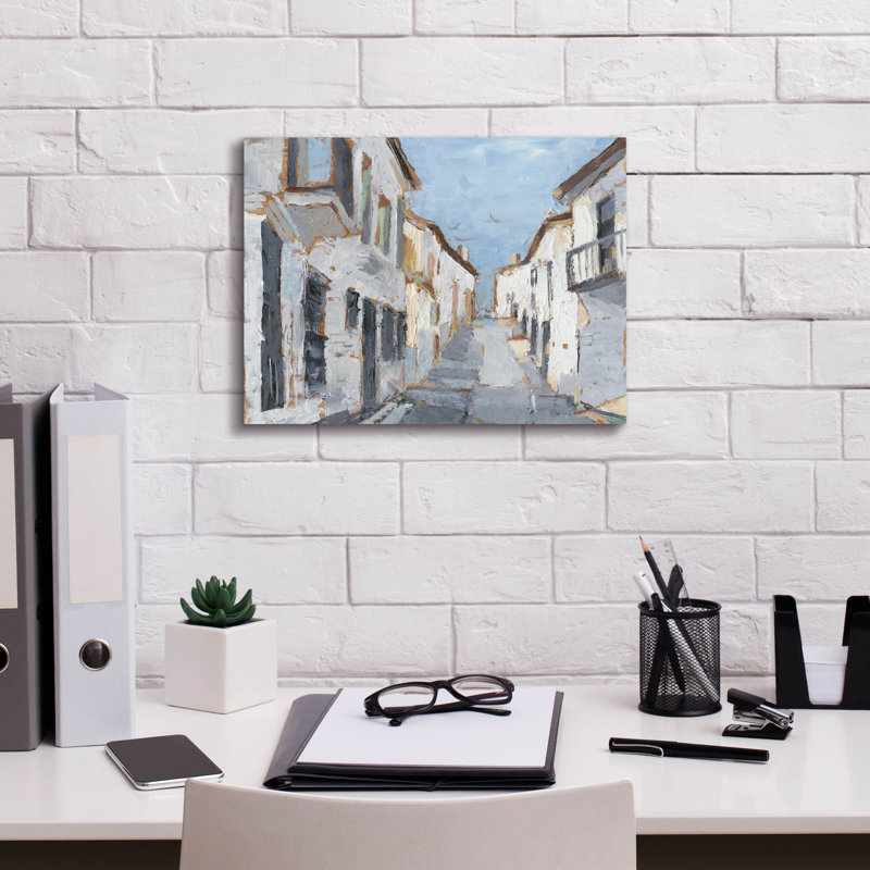 «Sun-délavé 2» par Ethan Harper, art mural sur toile, H 12 po x l 16 po x P 0,75 po