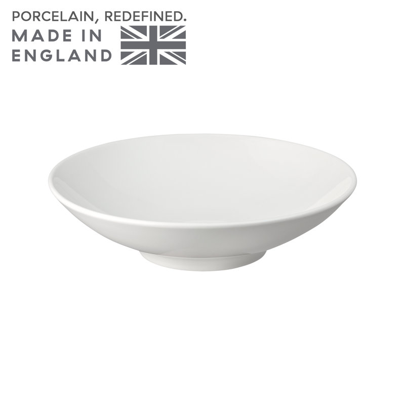 Porcelain Classic White Pasta Bowl