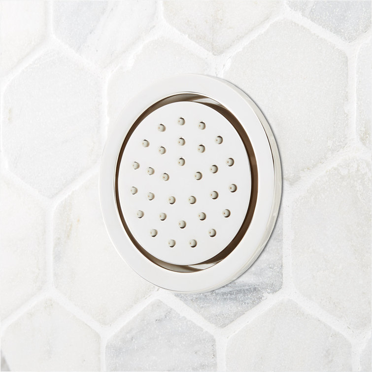 Round Flush-Mount Swivel Body Spray 2.5 GPM