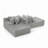 2-Seaters Sofa,Chaise Lounge Sofa-2138163494