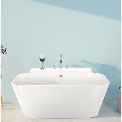 Richmond 57'' x 36'' Air Solid Surface Bathtub