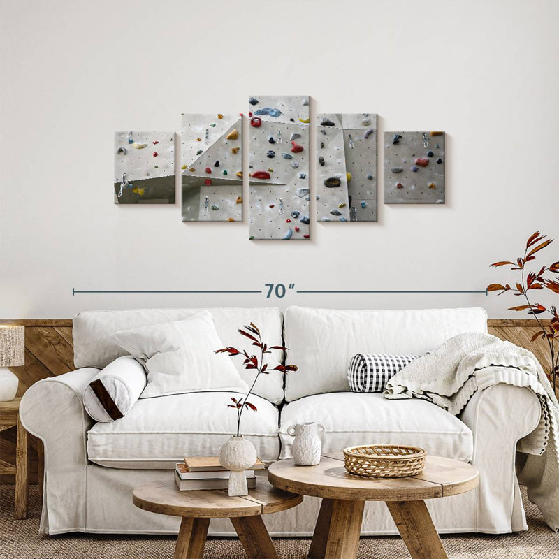 Mur d'escalade intérieur, H 24 po x l 55 po